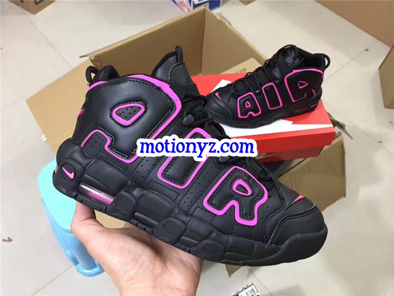 Nike Air More Uptempo Black Purple